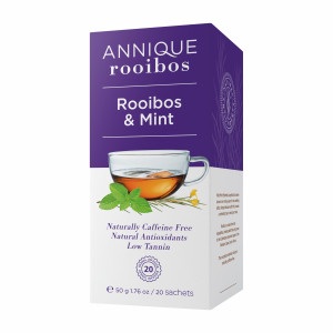 Annique Rooibos & Mint Tea 50 g Box (20 Sachets)