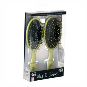 WetBrush Wet 2 Shine Combo (Green)