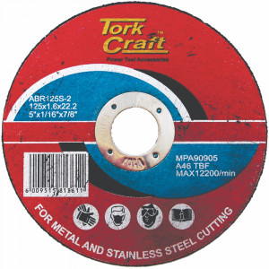 Cutting Disc Steel 125 X 1.6 X 22.2mm