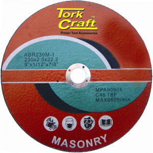 Cutting Disc Masonry 230 X 2.0 X 22.22mm