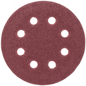 Sanding Disc 115mm 80 Grit With Holes 10/pk Hook And Loop