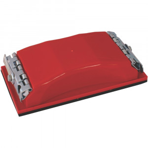 Sanding Block 165 X 85 For Hand Use Red