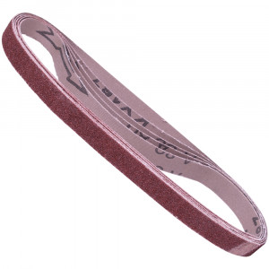 Powerfile Sanding Belt 13 X 457mm 80 Grit 5/pk