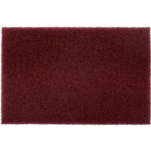 Pad Non Woven Ind. Strength 5pc 150 X 230mm Super Fine Maroon