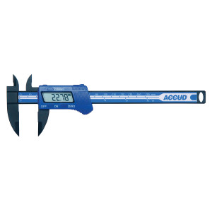 Digital Caliper Plastic 150mm 0.2mm Acc. 0.01mm Res