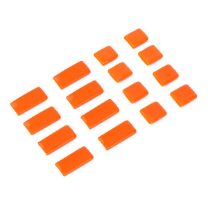 Replacement PONY 8pc Clamp Pads For 2'' Spring Clamp -3202-3202-ht