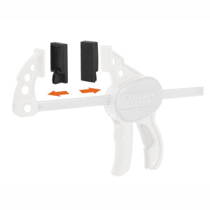 Jorgensen Cabinet Master Repl. Jaw Pads 3pc For 8000/8000p/8100 Serie