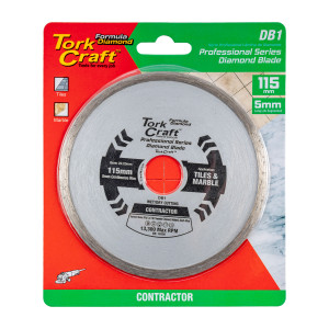 Diamond Blade Continuous Rim 115mm