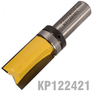 Pattern Flush Trim Bit. With Shank Mounted Bearing 19mm X 32mm 1/2' Sh