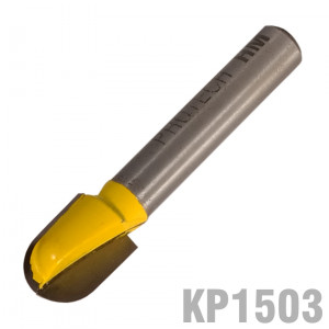 Round Nose Veining Bit One Flute 1/4' X 5/16' 1/4' Shank