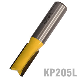 Straight Bit 1/2' (12.7mm) X 1'(25.4mm) Two Flute 1/2' Shank