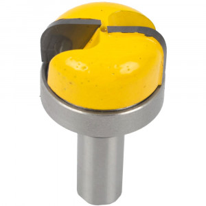 Dish Carv. Bit 1 1/4'd X 5/8' L X 1/4' R X 1/2' Shank Incl. Bearing