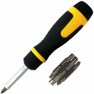 Ratchet Screwdriver 13 In 1 With Insert Bits