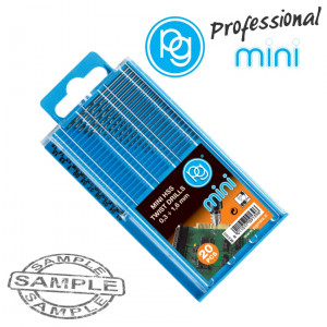 Hss Twist Drill Bit Kit.0.3mm-1.6mm.20pcs