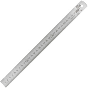 Stainless Steel 300x25x1.0mm Ruler