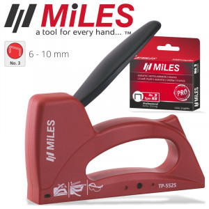 Staple Gun Kit Abs Body Incl 22g 8mm Jt21 Stap Reload Ind