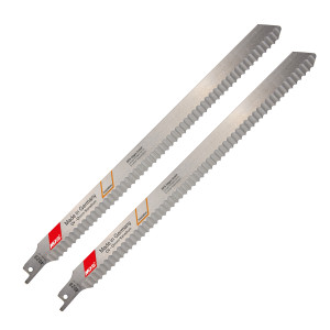 Sabre Saw Wave Blade Cork, Rubber, Fibre Board 280mm 2/pack