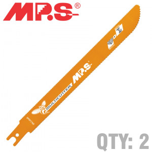 Sabre Saw Metal&wood 200mm Multicutter U-shank 10&14tpi 2/pk