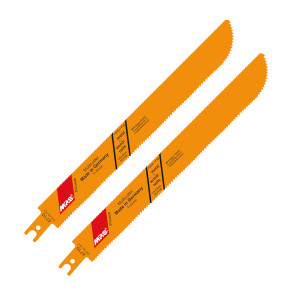 Sabre Saw Metal&wood 230mm Multicutter U-shank 14tpi 2/pk