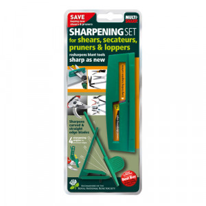Garden Tool Sharpening Kit 2pc Shear & Scateur