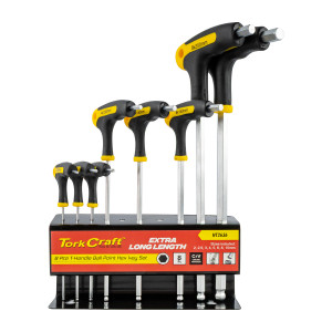 Ball Point T Handle 8pc Hex Allen Key Set