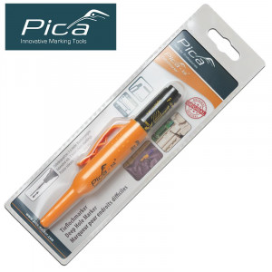PICA Ink Marker For Deep Holes Black In Blister