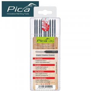 PICA Dry Refills 10pc Graphite H In Blister