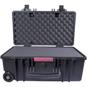 Hard Case 550x345x245mm Od With Foam Black Water & Dust Proof (512722)