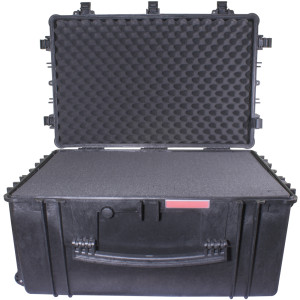 Hard Case 670x515x375mm Od With Foam Black Water & Dust Proof(584433)