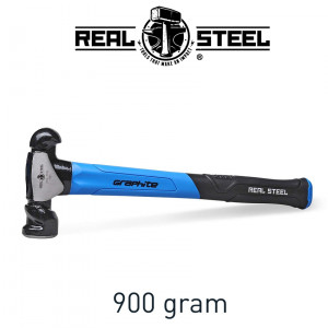 Hammer Ball Pein 900g 32oz Graph. Handle REAL STEEL