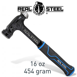 Hammer Ball Pein 450g 16oz Ultra Steel Handle REAL STEEL