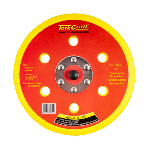 Da Sander Pad Hook And Loop 6 Holes 5 16 - 24unf 150mm 6'