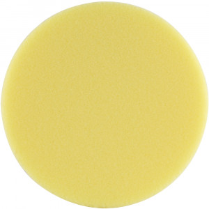 Foam Pad Hook And Loop Yellow Sponge 150mm 6' Heavy Cutting