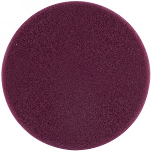 Foam Pad Hook And Loop Maroon Sponge 150mm 6' Heavy Compounding