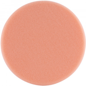 Foam Pad Hook And Loop Orange Sponge 150mm 6' Light Compounding