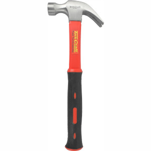 Hammer Claw 450g (16oz) Fibreglass Handle 295mm & Full Pol Head
