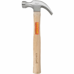 Hammer Claw 570g (20oz) Wooden Handle 280mm & Full Pol Head
