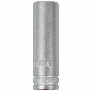 Socket 10mm 1/4' Dr Deep Socket Crv 12 Point