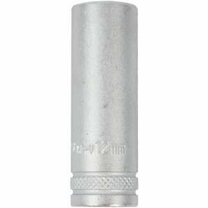 Socket 12mm 1/4' Dr Deep Socket Crv 12 Point