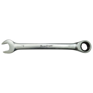 Combination Ratchet Wrench 19mm Fixed Head Spanner
