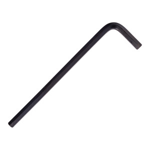 L-wrench Hex 5.5x123x28mm Long Crv Black