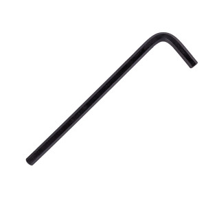 L-wrench Hex 6.0x134x30mm Long Crv Black