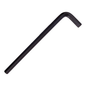 L-wrench Hex 8.0x152x32mm Long Crv Black
