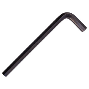 L-wrench Hex 14x215x56mm Long Crv Black