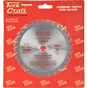 Blade Tct 130 X 30t 16/13 General Purpose Combination Wood