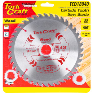 Blade Tct 180 X 40t 30/20/16 General Purpose Combination