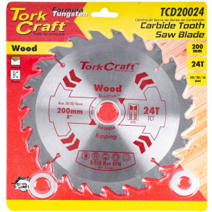 Blade Tct 200 X 24t 30/20/16 General Purpose Rip