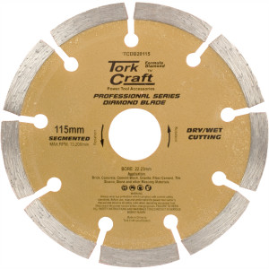 Diamond Blade 115mm Segmented Profesional