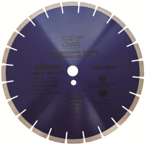 Diamond Blade 350x25.4mm Concrete Laser Welded Segmented