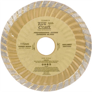 Diamond Blade Turbo Wave 115mm X 22.22mm